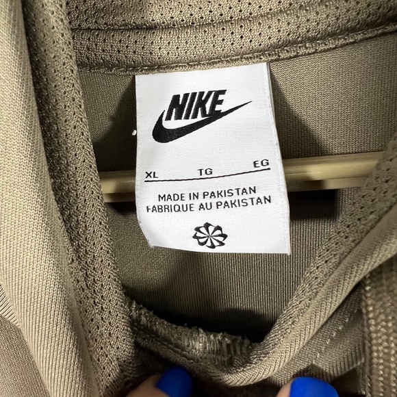 🏋️|•NIKE•| Two Piece Sweatsuit Sweatshirt Sweatpants Warm Up Set Size XL - Picture 11 of 16